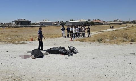 Aksaray'da Motosiklet Tırla Çarpıştı, Sürücü Hayatını Kaybetti