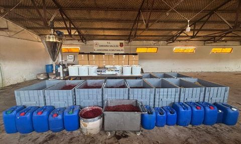 Ankara'da Kaçak Nargile Tütünü Operasyonu