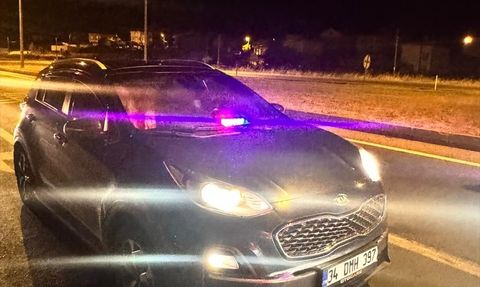 Edirne'de Usulsüz Çakar Kullanan Sürücüye Büyük Ceza