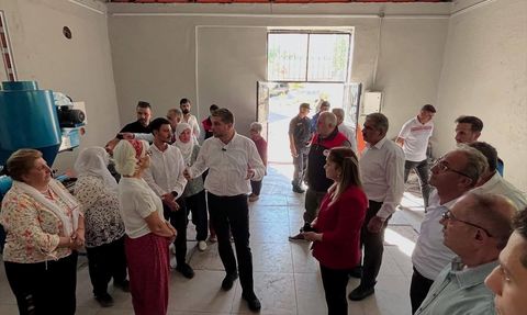 Elazığ'da Kadın Kooperatifine Yangın Sonrası Destek