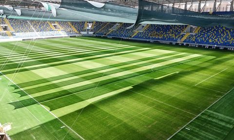 Eryaman Stadı'nın Zemin Yenileme Çalışmaları Tamamlandı