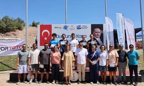 Eskişehir'de Durgunsu Kano Türkiye Şampiyonası Sonuçlandı