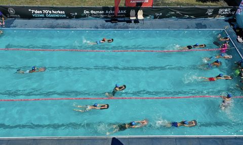 Giresun'da 25 Bin Çocuk ve Genç Yüzme Eğitimini Tamamladı