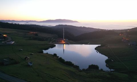Hırsafa Yaylası'nda Büyüleyici Gün Batımı