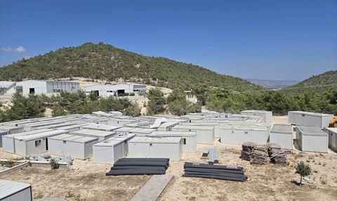 Mersin'deki Orman Yangınında Zarar Görenlere Konteyner Desteği