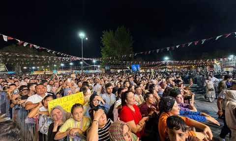 Murat Kekilli, Kahramanmaraş'ta Konser Verdi