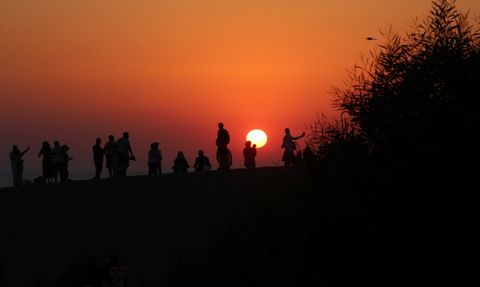 Patara Kum Tepelerinde Gün Batımı Güzellikleri