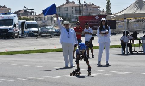 Tekerlekli Paten Türkiye Şampiyonası Karaman'da Başladı