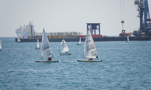 Tekirdağ'da Zafer Kupası Yelken Yarışları Başladı