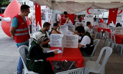 Türk Kızılay'dan 'Hedef 1919: Hastaya Kan, Ormana Can' Kampanyası Başladı