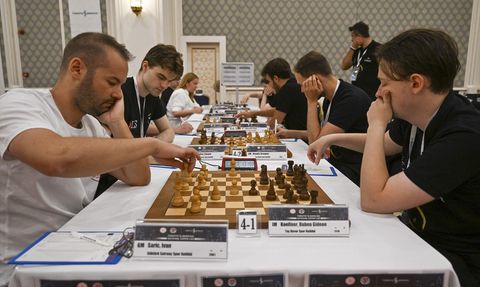 Türkiye İş Bankası Satranç Süper Ligi Ankara'da Devam Ediyor