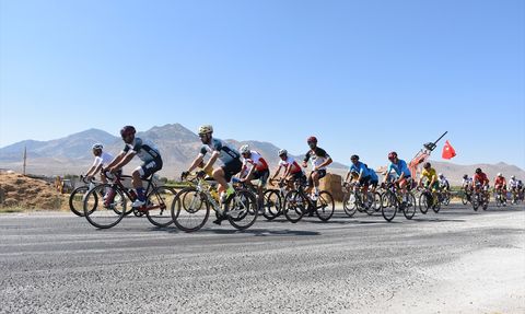 Türkiye Kupası 6. Etap Puanlı Yol Yarışları Karaman'da Başladı