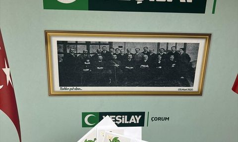 Yeşilay Kars'tan Çocuklara Mektup Projesi