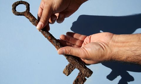 Bitlis Kalesi'nde Osmanlı Dönemine Ait Anahtar Bulundu