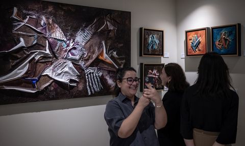 Deniz Say'ın 'Bir Zamanlar Başka Şey' Sergisi Açıldı