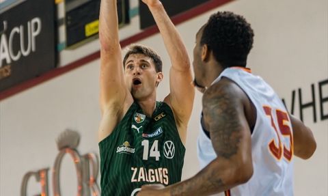 Galatasaray MCT Technic, Zalgiris Kaunas'a Hazırlık Maçında Yenildi