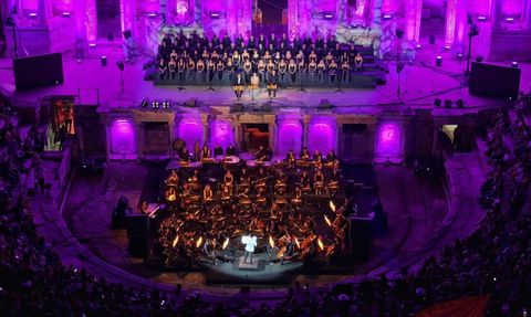 Hierapolis Antik Tiyatrosu'nda Carmina Burana Balesi