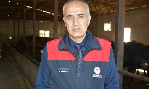 Malatya'da Besicilere Damızlık Büyükbaş Hayvan Desteği