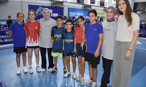 Şırnak'ta Küçükler Masa Tenisi Bölge Şampiyonası Başladı