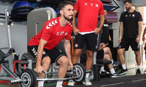 Sivasspor Sarıyer Maçına Hazırlanıyor