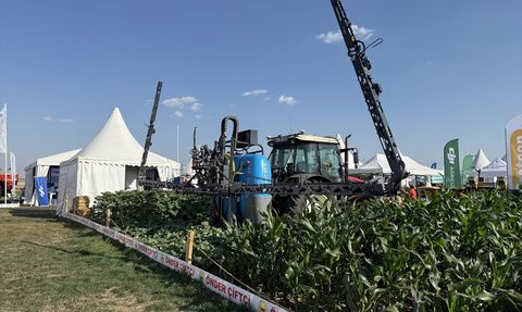 Tekirdağ'da 15. Tarım ve Teknoloji Günleri Fuarı Açıldı