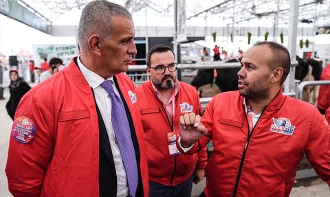 TFF Başkanı İbrahim Hacıosmanoğlu TEKNOFEST 2025'i Ziyaret Etti