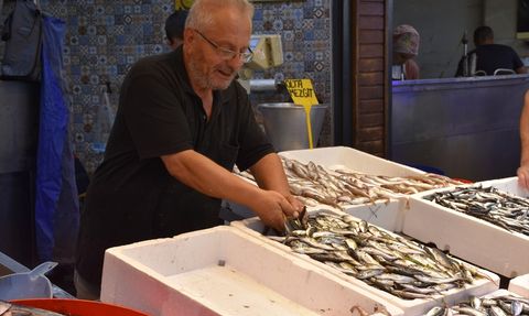 Trabzon'da Hamsi Fiyatları 100 Lira