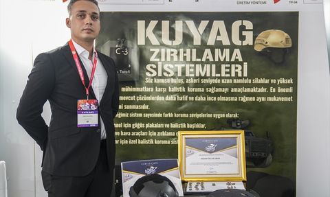 Yerli Zırh Sistemi Kuyag TEKNOFEST'te Tanıtıldı