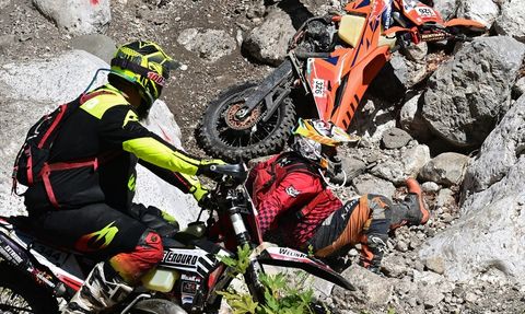 16. Sea To Sky Enduro Motosiklet Yarışı'nda Orman Etabı Tamamlandı