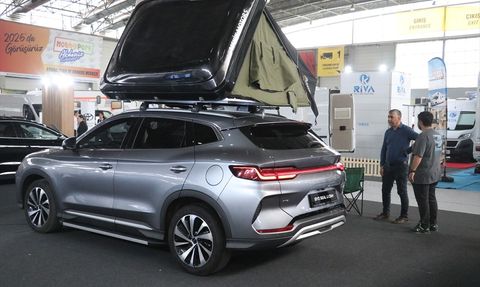 Adana'da 2. Kamp, Karavan ve Tiny House Fuarı Başladı