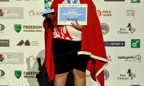 Ali Poyraz Uzdemir Kazakistan'da Gümüş Madalya Kazandı