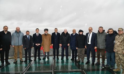 Ardahan'da Karaçay Kanyonu'nda Seyir Terası Açıldı