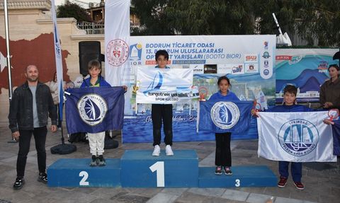 Bodrum Uluslararası Optimist Yarışları Sonuçlandı