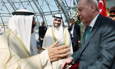 Cumhurbaşkanı Erdoğan Kuveyt'te Resmi Temaslarda Bulundu