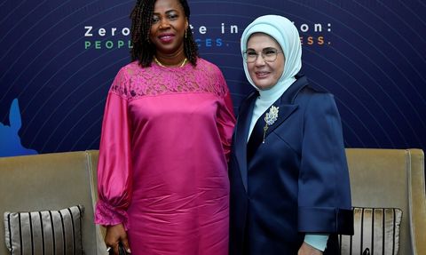 Emine Erdoğan ve Fatima Maada Bio'dan Sıfır Atık Girişi