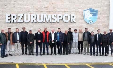 Erzurumspor'un Şampiyon Kadrosu 27 Yıl Sonra Bir Araya Geldi