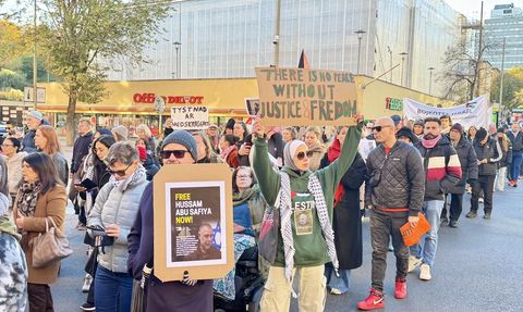 Filistinli Gazeteci Salih el-Caferavi İsveç'te Anıldı