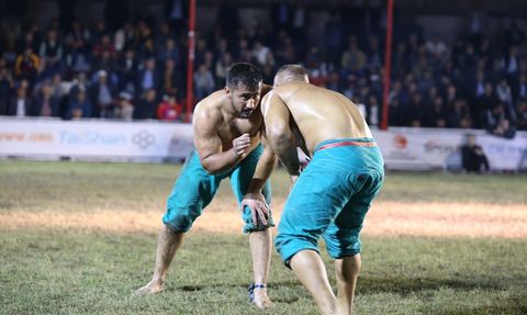 Kahramanmaraş'ta Karakucak Güreşleri Dünya Şampiyonası Tamamlandı