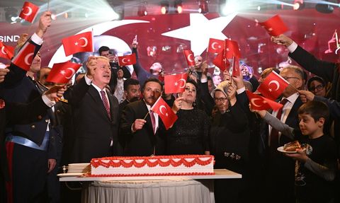 Kayseri'de Cumhuriyet'in 102. Yılı İçin Resepsiyon Düzenlendi