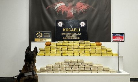 Kocaeli'de Uyuşturucu Operasyonu: 45 Kilo Eroin Ele Geçirildi