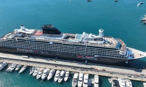 Marmaris'e Gelen 'Explora I' Kruvaziyeri 695 Yolcu Ağırladı