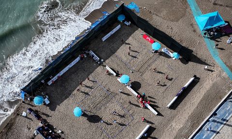 Mersin'de Dünya Bedensel Engelliler Plaj Oyunları Başladı