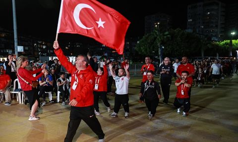 Mersin'de İlk Kez Düzenlenen Dünya Bedensel Engelliler Plaj Oyunları Açılış Töreni Gerçekleşti