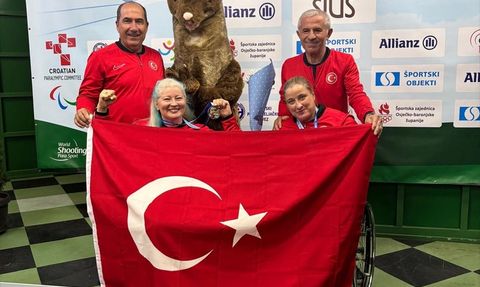 Milli Para Atıcılar Avrupa Şampiyonası'nda 3 Madalya Kazandı