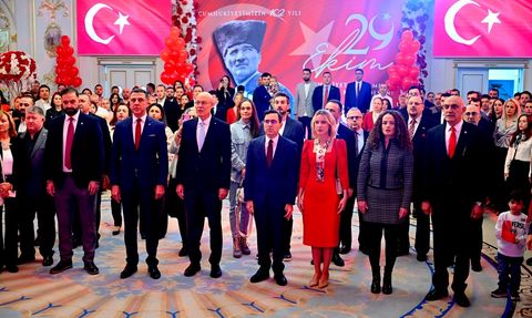 Moskova'da Cumhuriyet Bayramı Coşkusu