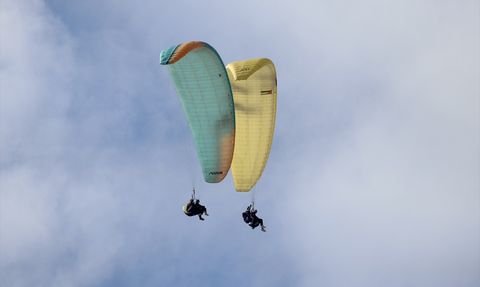 Muğla'da 25. Uluslararası Ölüdeniz Hava Oyunları Festivali Devam Ediyor