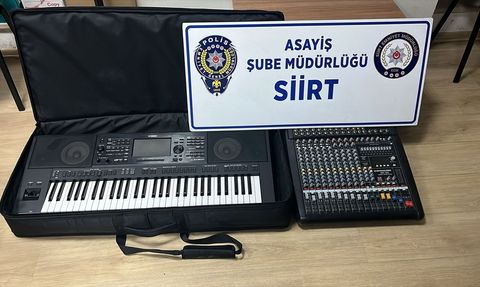 Siirt'te Düğün Salonundan Hırsızlık: 2 Şüpheli Tutuklandı
