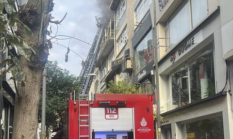 Şişli'deki Yangında 1 Kişi Hayatını Kaybetti