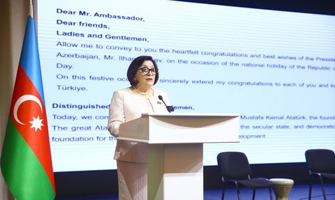 Türkiye Cumhuriyeti'nin 102. Yılı Azerbaycan'da Kutlandı