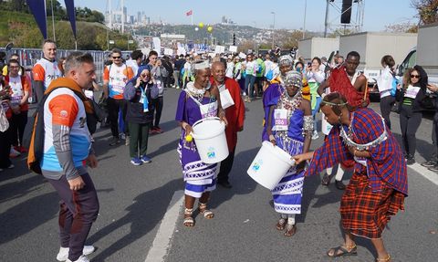 Tanzanya'nın Masaileri Su Farkındalığı İçin Koştu